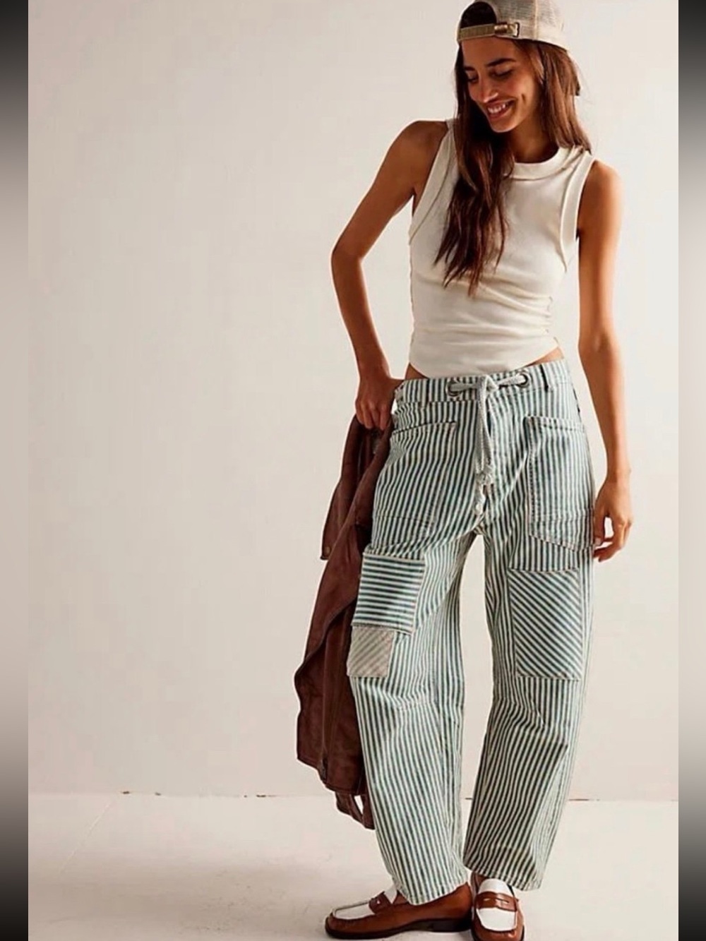 Free People Moxie Railroad Jean